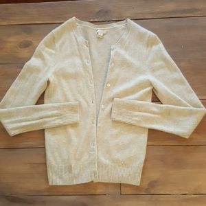 J Crew Cashmere Cardigan Medium